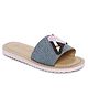 Aria+Nica Beads Ice Cream Detailed Flats - Light Blue