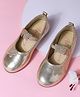 Aria Nica Butterfly Detailed Slip On Ballerinas - Gold