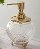 De Maison Decor Ava crystal Cut dispenser in gold