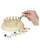 PLUSPOINT Memory Match Stick Colorful Chess Family Board Games |Montessori Preschool Learning Educational Toy- PACK OF 1