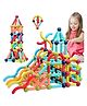 PLUSPOINT Magnetic Blocks Building Toys, Kids STEM Toys for Preschool Toddler,Educational Magnetic Sticks and Balls Learning Toys, Construction Sensory Toys Birthday Gifts 3+ Year Old Girls Boys (64)