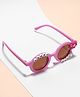 KIDLINGSS Happy Bunny & Floral Detailed Sunglasses - Purple