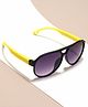 KIDLINGSS Aviator Style Sunglasses - Black