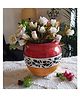 Niyara Designer Ceramic Planters Pots for Indoor Outdoor Home - Multicolor