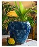 Niyara Stylish Ceramic Pots for Indoor Plants - Blue