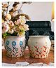 Niyara Combo Designer Handmade Combo Ceramic planters Pot for Indoor