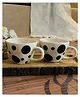 Niyara Stoneware Handmade Premium Ceramic Tea Cups and Coffee Mugs Set of 2 (Gloom)