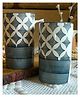 Niyara Stoneware Handmade Mulitcolor Coffee Mug Milk Mugs Ceramic Beer Mugs Microwave Dishwasher Safe 650 ml Size- Large Colour-Grey