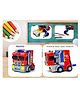 AKN TOYS Transform Robot Truck Shaped Pencil Sharpener Heavy-duty Manual Portable Sharpener For Kids Adults Boys And Girls Color May Vary