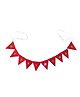 Li'll Pumpkins Merry X-Mas Traingle Buntings - Red
