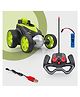 NHR 360 Degree Rotating Remote Control Stunt Car - Green