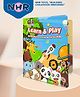 NHR Multicolor Electronic Learning Book for Kids  Explore English with Fun & Games
