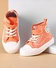 Cute Walk by Babyhug Casual Shoes with Velcro Closure - Orange