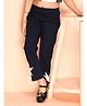 Kids Cave 100% Cotton Placement Star Printed Track Pant - Blue