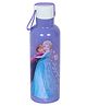 Disney by Gluman  Frozen Stainless Steel Double Walled Mizu  Water Bottle Purple - 500 ml- Steel Water Bottle