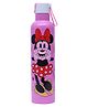 Disney by Gluman Minnie Stainless Steel Double Walled Mizu  Water Bottle Pink  - 750 ml- Steel Water Bottle