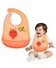 FunBlast Tomato Print Silicone Baby Bib with Adjustable Strap for Feeding & Weaning