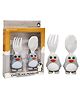 FunBlast Penguin Shaped Spoon and Fork Set for Kids - 2 Pcs