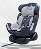 R for Rabbit Convertible Baby Car Seat Jack N Jill Grand Innovative ECE R44/04 Safety Certified Car Seat for Kids of 0 to 7 Years Age with 3 Recline Position (Grey)