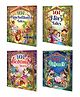 101 Panchatantra Tales, Fairy Tales, Bedtime Stories and Rhymes Book for kids (Paperback) : Children story book, Educational story book, Fairy tale story book | Pack of 4 story book for kids.