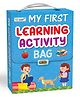 My First Learning Activity Bag : Educational activity books, Activity Bag for early learners, Kid's activity bag set Mazes, Small Letters, Capital Letter and more | Pack of 8 Activity Books