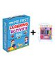 My first learning Activity bag and 10 COLOUR PENCILS : Kids activity book, Activity Bag for early learners, Mazes,Small Letters,Capital Letter & more- Combo of Learning bag with 10 free colour pencils
