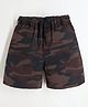 Cherry Crumble By Nitt Hyman Camouflage Printed Shorts -Multi Colour