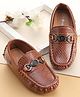 Cute Walk by Babyhug Slip On Formal Shoes -  Brown