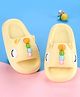 Oh! Pair Slip On Sliders - Yellow