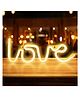FLAZE Love Neon Sign-Neon Signs for Bedroom,USB or Battery Light Wall,led neon as Wall Girls up Sign For Party, Christmas, Bar, Home Decoration ,Bedroom Wall, Wedding -(color may vary)