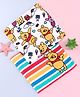 Babyhug Disney Terry Woven Hand & Face Towels  with Winnie the Pooh Digital Print Pack of 2 L 33.02 X 25.4 cm - Multicolor