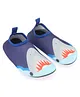 Cute Walk by Babyhug Slip On Water Shoes Shark Print - Navy