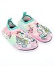Cute Walk by Babyhug Slip On Water Shoes Unicorn Print - Pink