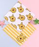 Babyhug Disney Terry Woven Hand & Face Towels with Winnie the Pooh Digital Print Pack of 2 L 33.02 X 25.4 cm - Multicolor