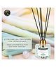 Soul & Scents Citronella Fragrance 120 ml Reed Diffuser Set of 2 with 12 reed sticks