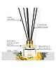 Soul & Scents Pineapple Fragrance 120 ml Reed Diffuser Set of 2 with 12 reed sticks