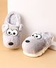Oh! Pair Slip On Winter Shoes - Grey