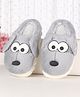 Oh! Pair Slip On Winter Shoes with Ear Applique - Grey