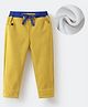 Kookie Kids Full Length Solid Colored Lounge Pants - Yellow