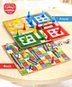 Play Nation Premium Magnetic  2 in 1 Ludo and Snakes N Ladders Board Game for Kids| Travel Strategy Board Game for 4+ Years Kids| Indoor Activity Learning Dice Game Kids| Birthday Gift| BIS Certified