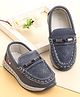 Cute Walk by Babyhug Slip On Loafer Shoes - Blue