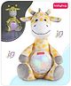 Babyhug Giraffe Music Projector Soft Toy  Yellow & Grey | Plush Giraffe With Soothing Light Projector & Lullabies | Perfect Bedtime Companion That Comforts & Relaxes Babies| BIS Certified
