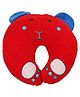 Domenico Baby Soft Neck Support Pillow for Head Shaping Shape Supporter Rat Face Pillow - Red