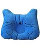 Domenico Baby Soft Neck Support Pillow for Head Shaping Shape Supporter Cat Face Pillow - Blue
