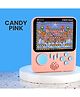 Sameo Rechargeable 8 Bit Classic GameGear Handheld Video Game Console with 666 Classic Retro Games - Candy Pink