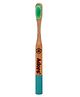 Adore Tridosa Kids Bamboo Wooden Toothbrush with Super Soft Bristles- Kapha- Pack of 1
