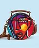 Kalankit Round Sling Bags For Women | Travel Crossbody Shoulder Sling With Adjustable Strap | Round Box | Multicolor