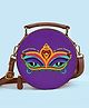 Kalankit Designer Sling Bags For Women | Crossbody Travel Sling Bags With Adjustable Sling | Purple