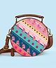 Kalankit Designer Sling Bags For Women | Crossbody Travel Sling Bags With Adjustable Sling | pink