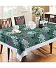 Dakshya Industries PVC Waterproof 6 Seater Dining Table Cover - Green